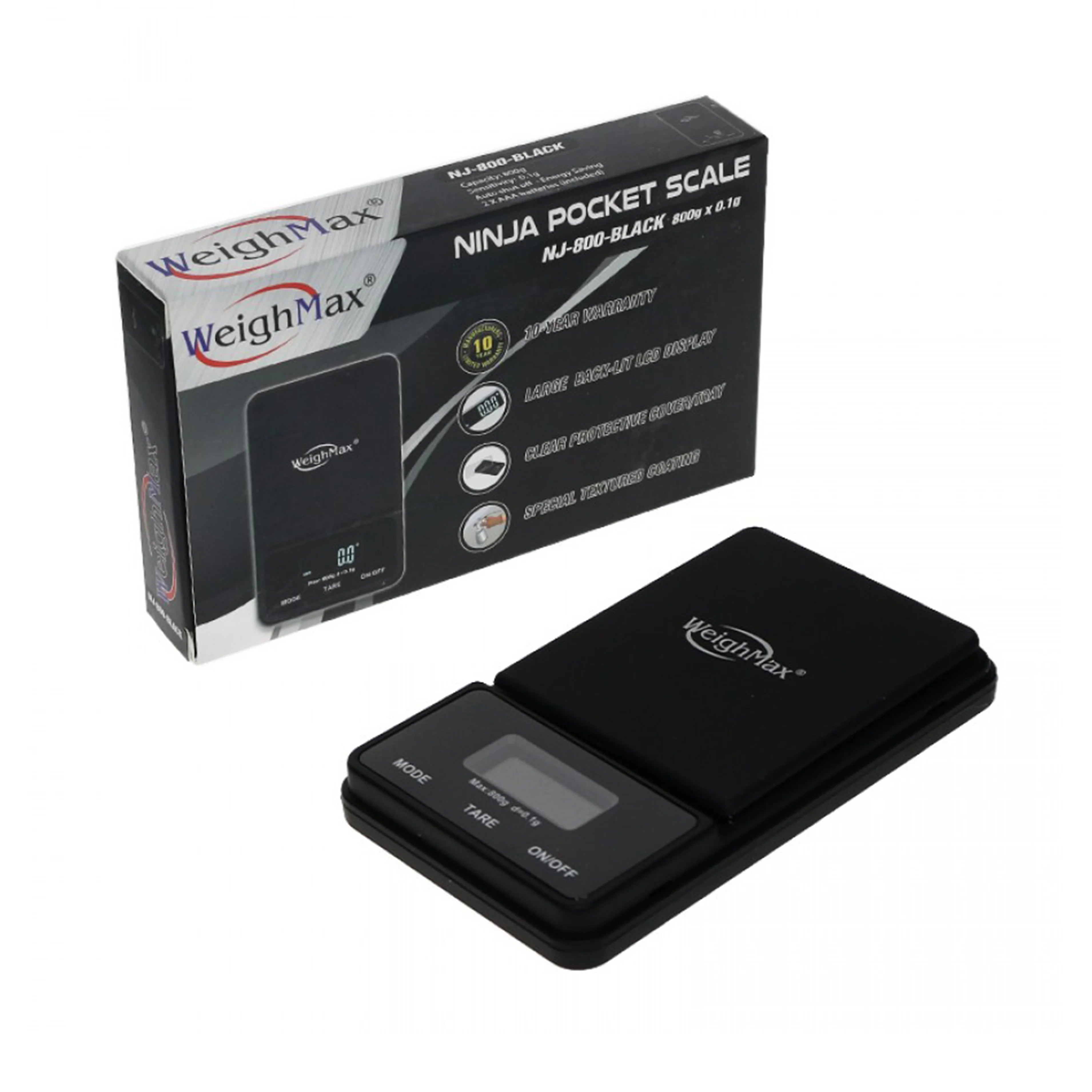 WEIGHMAX NJ-800 BLACK 800G X 0.1G