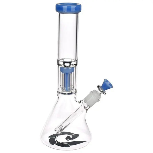 GLASS HOUSE DOUBLE PERC BEAKER 14"
