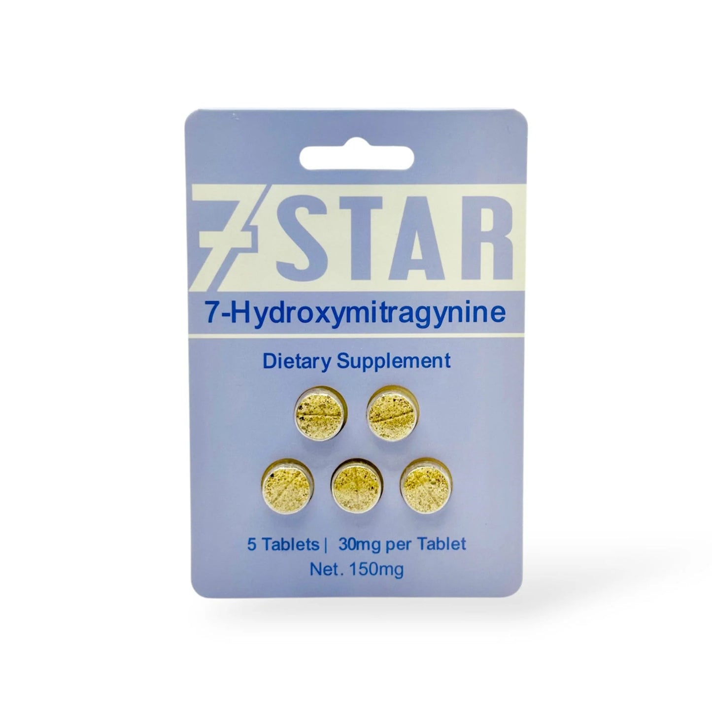 7 STAR HYDROXYMITRAGYNINE PILLS 5CT 30MG
