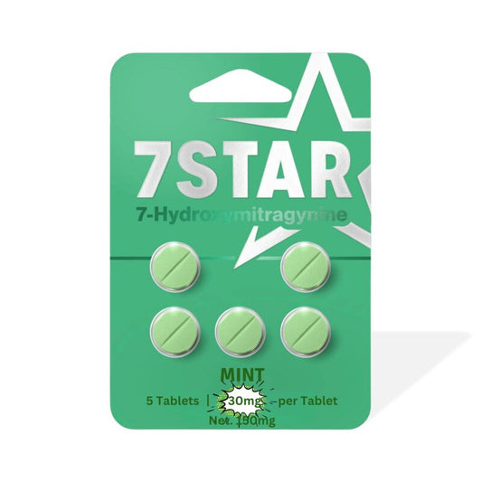 7 STAR 7 HYDROXYMITRAGYNINE MINT 30MG 5CT