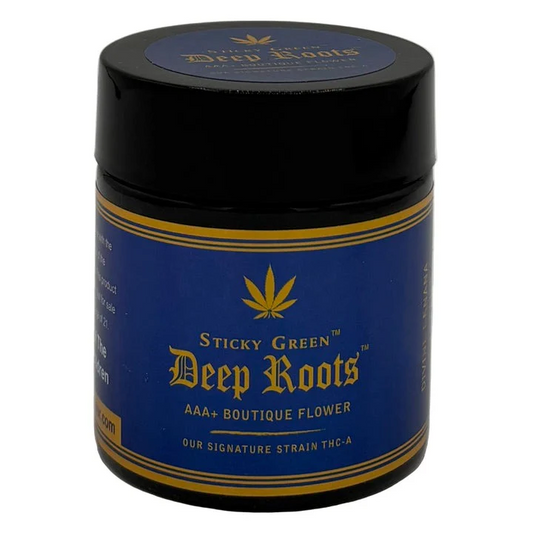 STICKY GREEN DEEP ROOTS AAA PLUS BOUTIQUE FLOWER 20CT IND