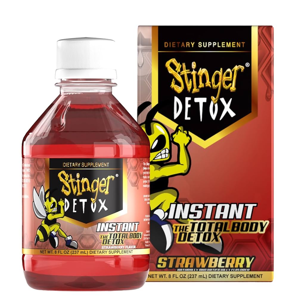 STINGER DETOX INSTANT STRAWBERRY 8OZ