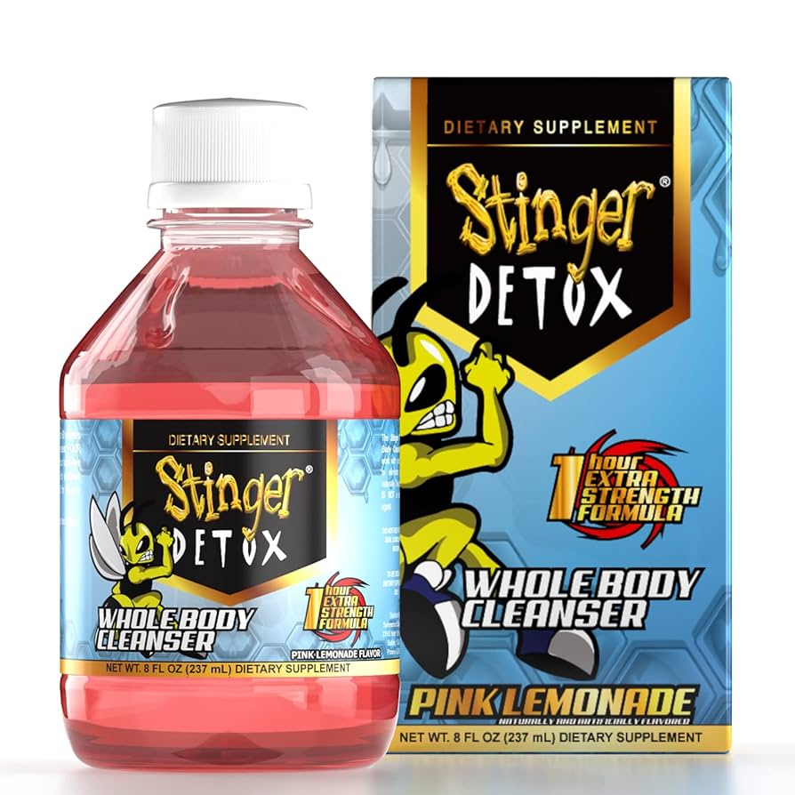 STINGER DETOX PINK LEMONADE 8OZ