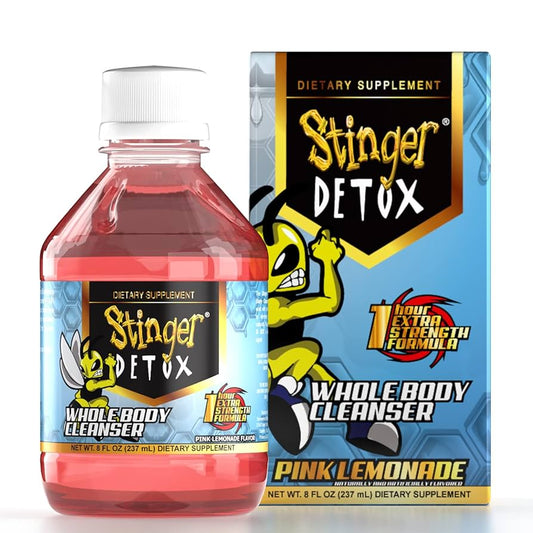 STINGER DETOX PINK LEMONADE 8OZ