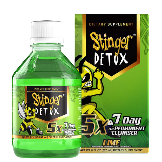 STINGER DETOX 5X 7 DAY LIME 8OZ