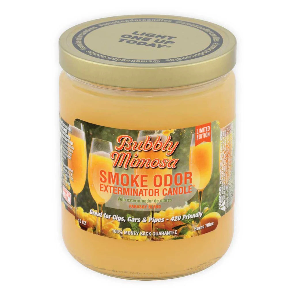 SMOKE ODOR CNDL BUBBLY MIMOSA 13OZ 1CT