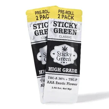 STICKY GREEN CANDY COLLECTION PROLL KANDY RUNTZ HYBRID 2.5GM