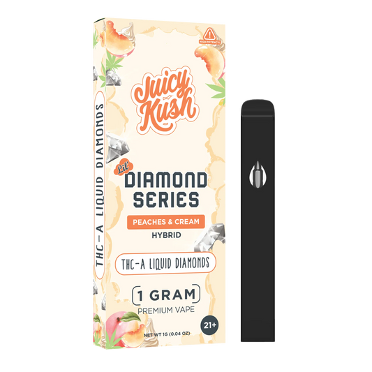 JUICY KUSH PEACHES AND CREAM HYBRID 1G|850021044817|Pack Of|5
