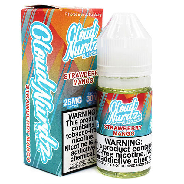 CLOUD NURDZ ICED STRAWBERRY MANGO 50MG 30ML