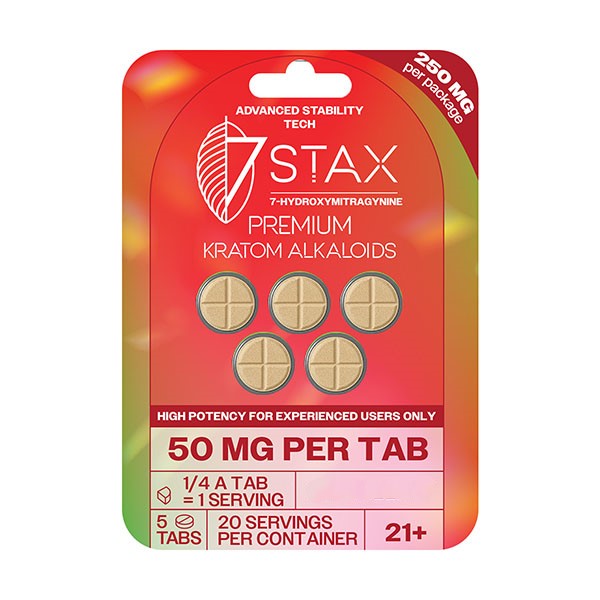 50 STAR 7 HYDROXYMITRAGYNINE 250MG 5CT