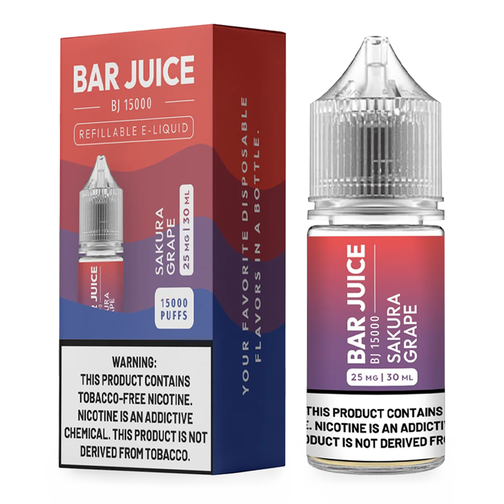 BAR JUICE SAKURA GRAPE 25MG 30ML