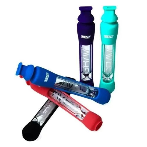 GRAV SILICONE TASTER CHILLUM DARK REAL 12MM