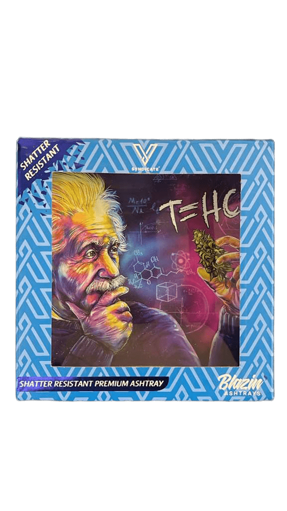 SYNDICATE GLASS ASHTRAY THC CLASSIC SMALL