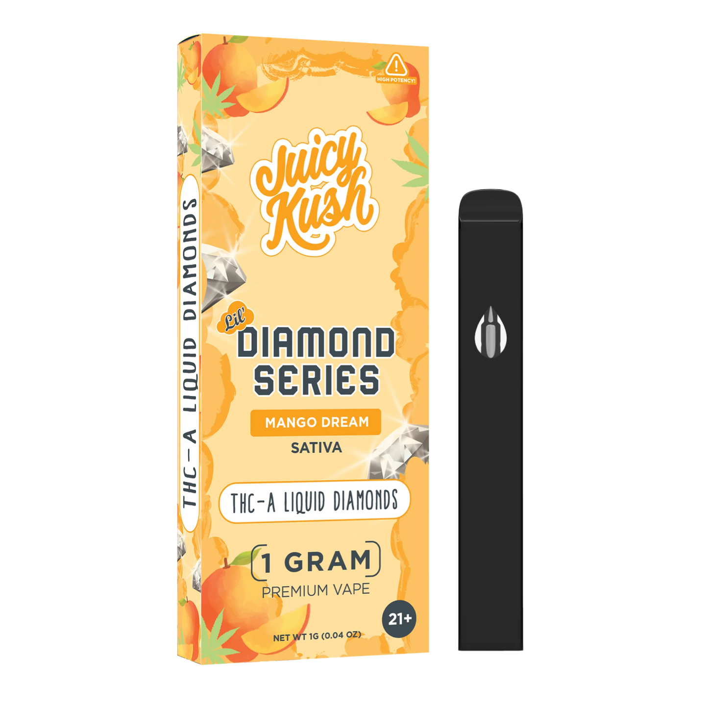 JUICY KUSH MANGO DREAM SATIVA 1G|850021044787|Pack Of|5