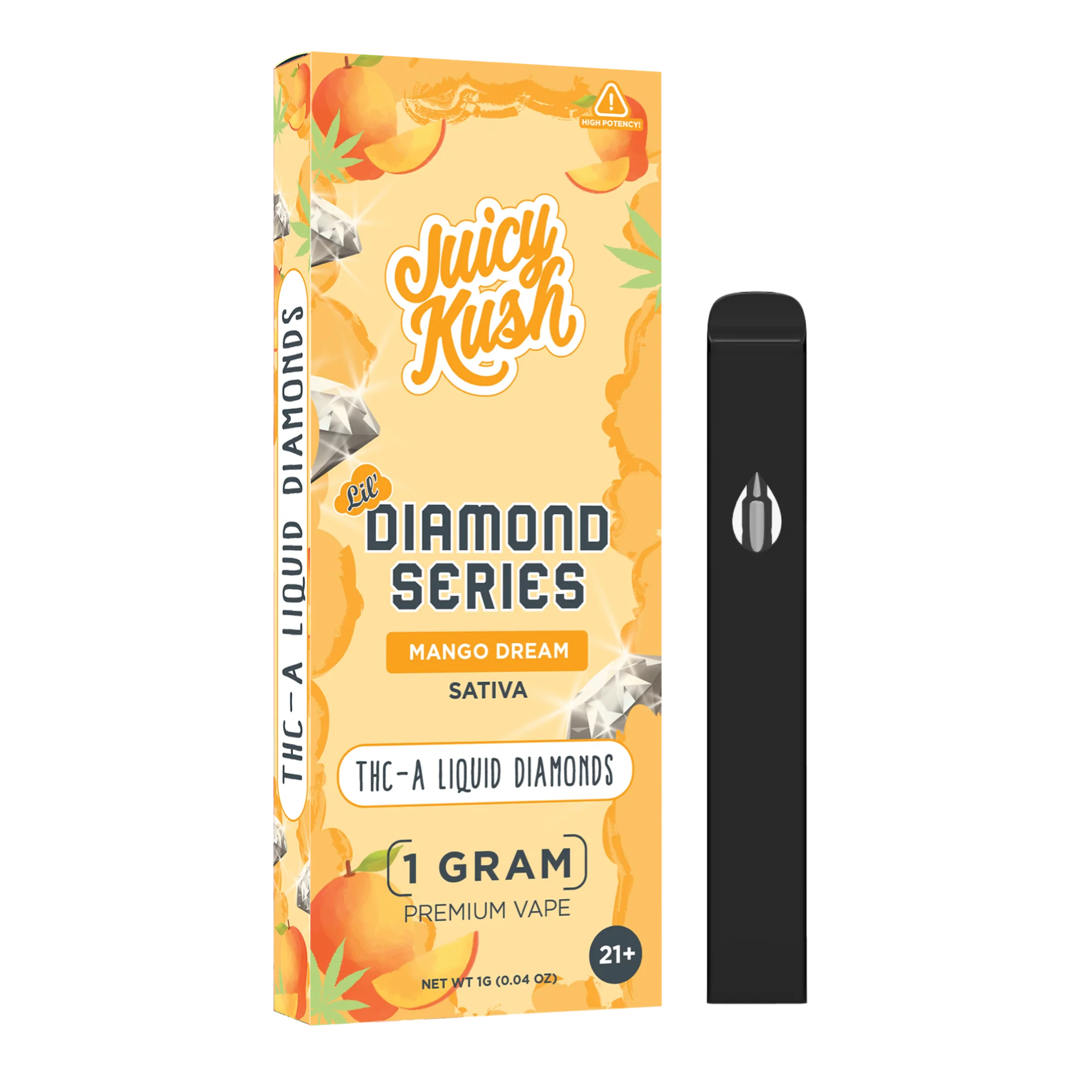 JUICY KUSH MANGO DREAM SATIVA 1G|850021044787|Pack Of|5