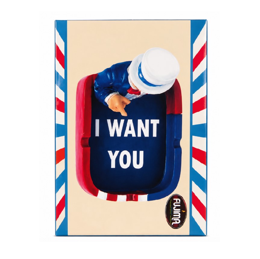 FUJIMA ASHTRAY I WANT YOU LT258