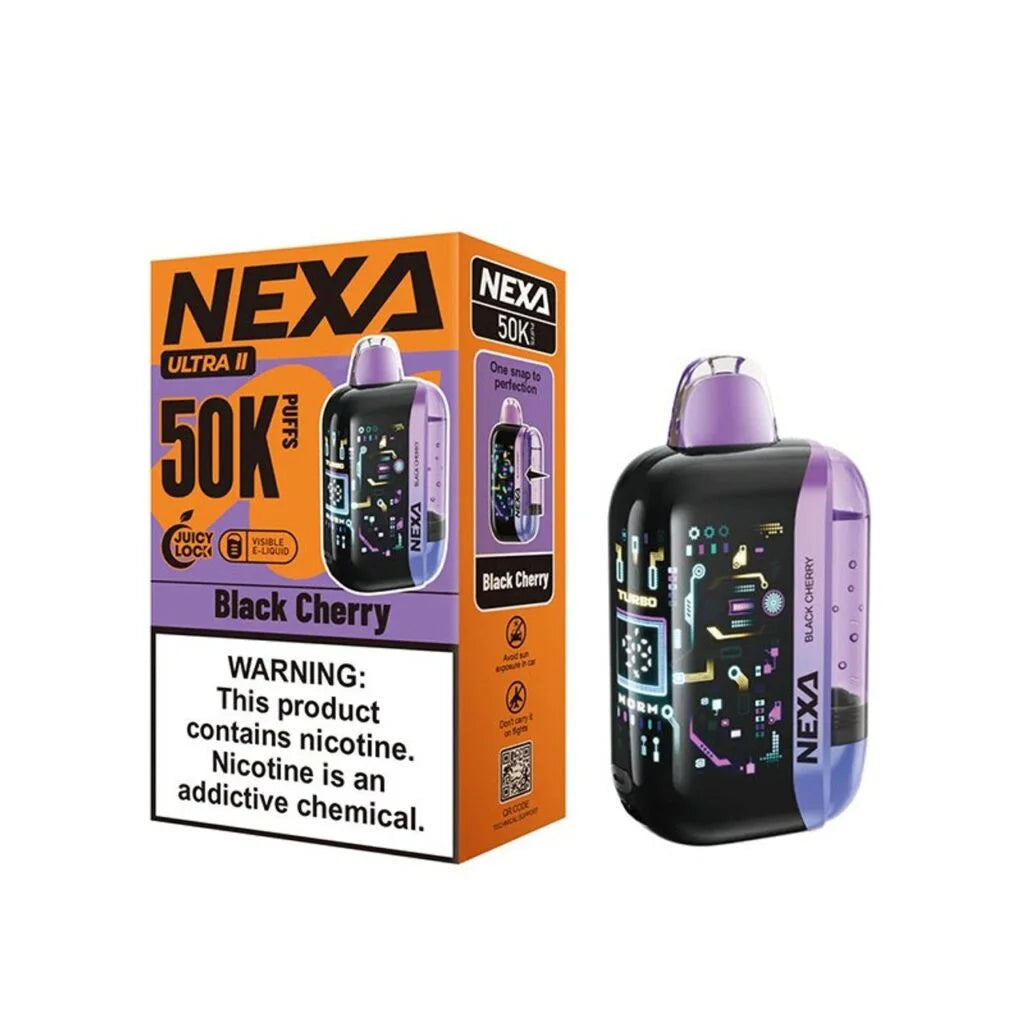 NEXA ULTRA II 50K|NEXA ULTRA II BLACK CHERRY 50K|6942344010229|Pack of 5