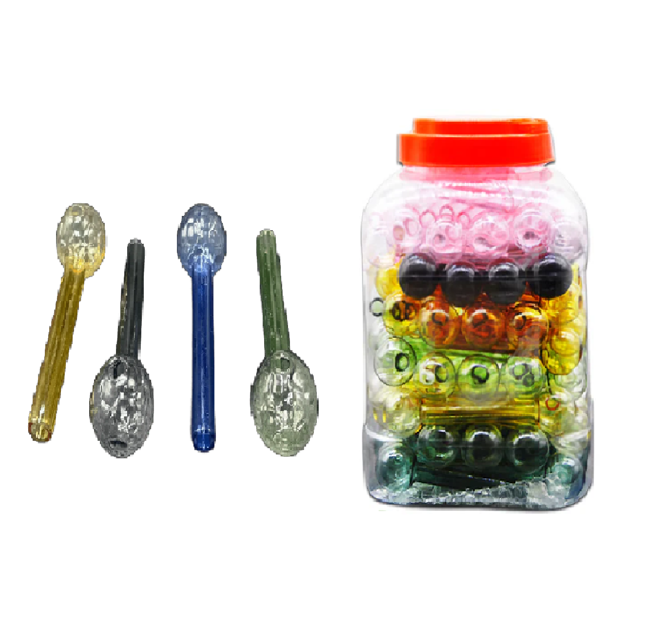 HANDPIPE STRAWBERRY OIL PIPE OLB860 90CT