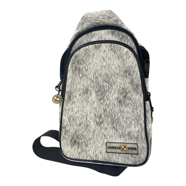 JUNGLE HIVE CROSS BAG WHITE