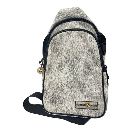 JUNGLE HIVE CROSS BAG WHITE
