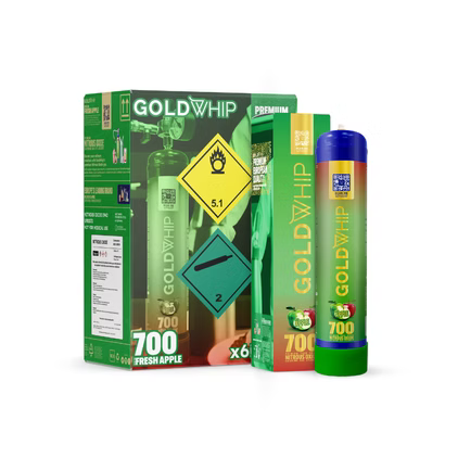 CREAM CHARGER GOLDWHIP MAXI APPLE 700GM