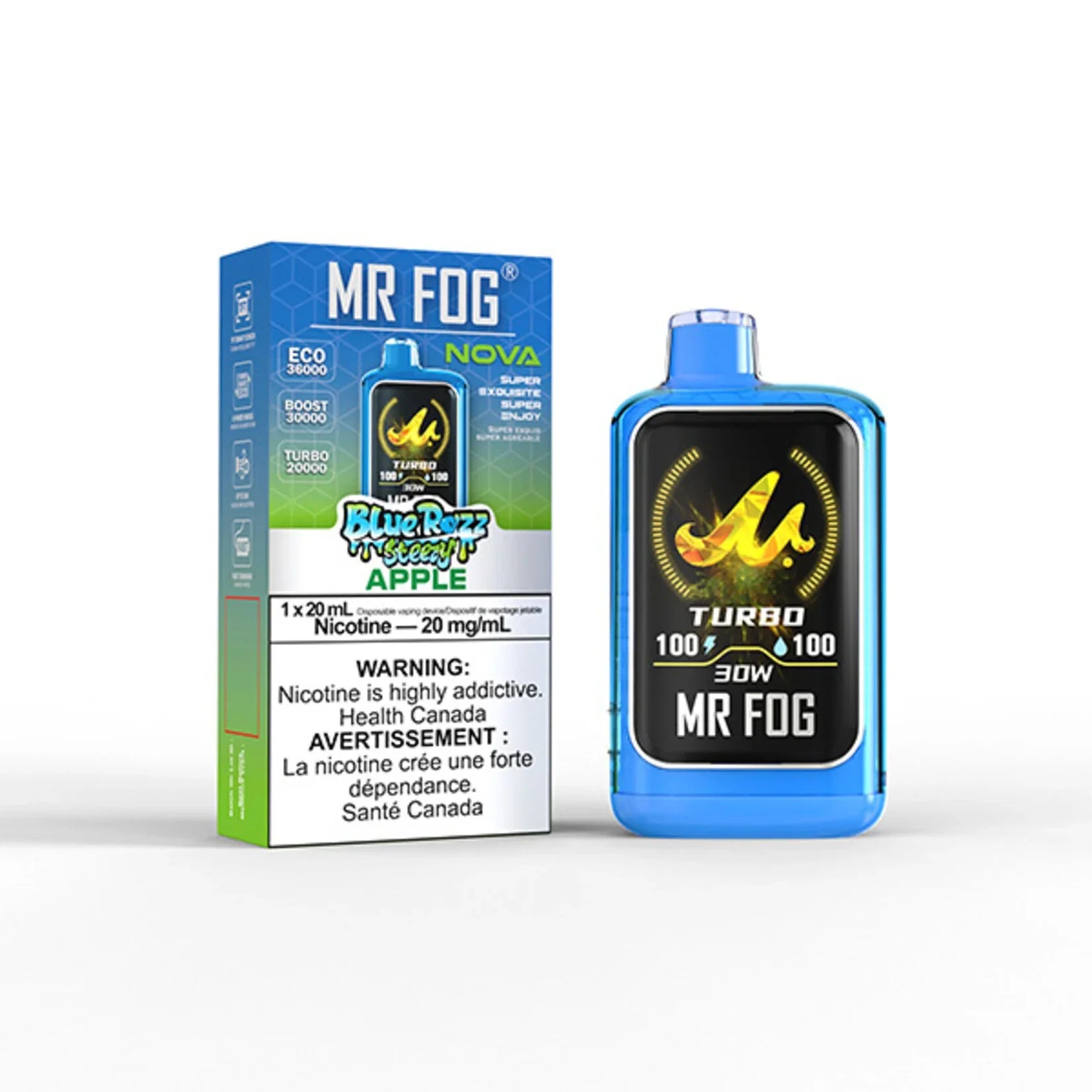 MR FOG NOVA STEEZY APPLE 36K