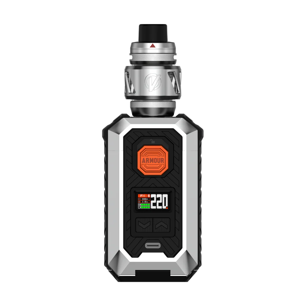 VAPORESSO ARMOUR MAX STARTER KIT WITH 8ML ITANK2 SILVER