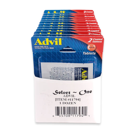Advil Regular Single Pack Blister 12 x 1 12cs|655708117866|Pack Of|12