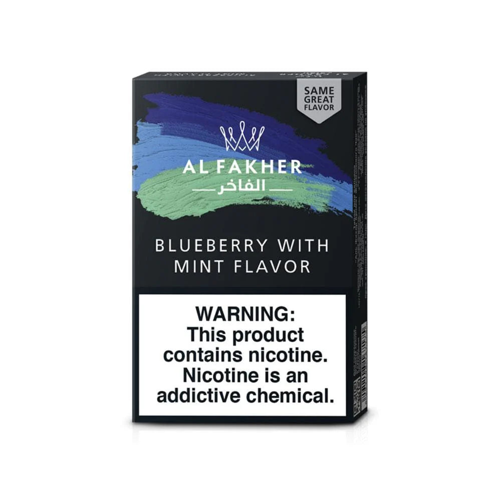 AL FAKHER BLUEBERRY WITH MINT FLAVOR 50GM