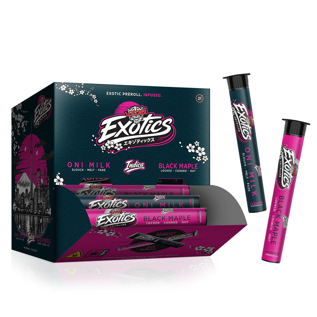 WAZABI EXOTICS PROLL ONI MILK BLACK MAPLE IND 1.5GM