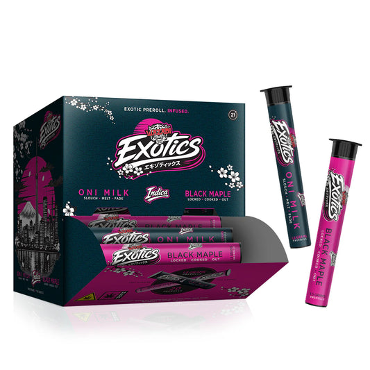 WAZABI EXOTICS PROLL ONI MILK BLACK MAPLE IND 1.5GM