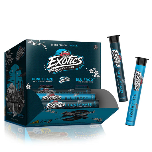 WAZABI EXOTICS PROLL HONEY HAZE BLUE FROOT STVA 1.5GM