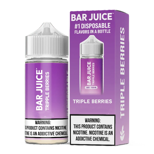 BAR JUICE TRIPLE BERRIES 100ML 6MG