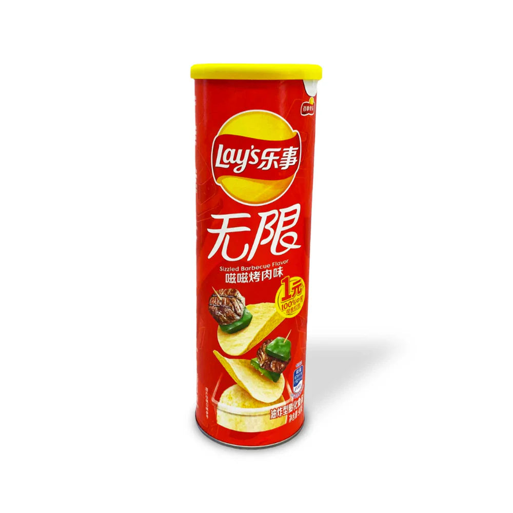 SIZZLED BARBECUE POTATO CHIPS 3.17OZ