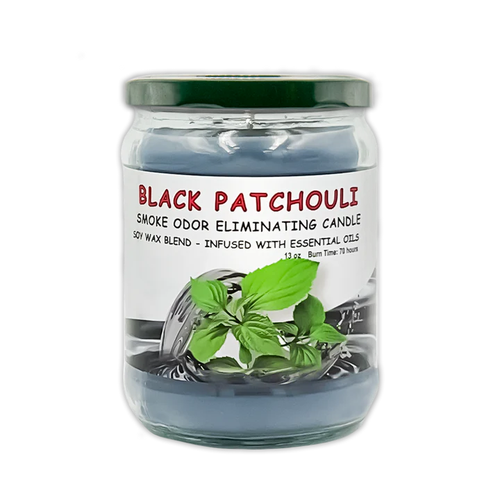 BLUNTEFFECT ODOR CANDLE BLACK PATCHOULI 13OZ