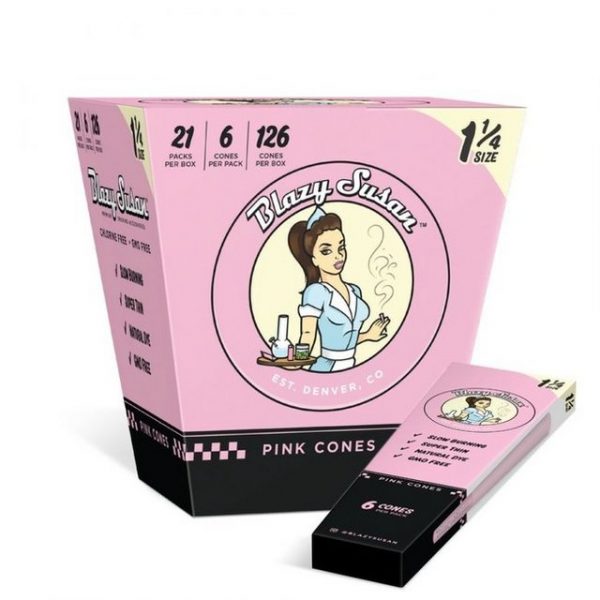 BLAZY SUSAN PINK CONE 1 1/4 CONE