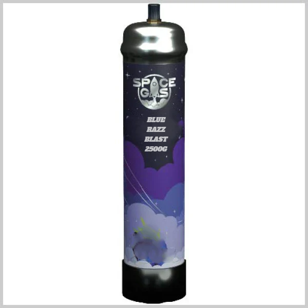SPACE GAS N20 FOOD BLUE RAZZ BLAST 2500G
