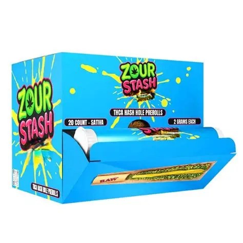 ZOUR STASH PROLL IN TUBE BLUE RSPBRY HYBRID 2GM