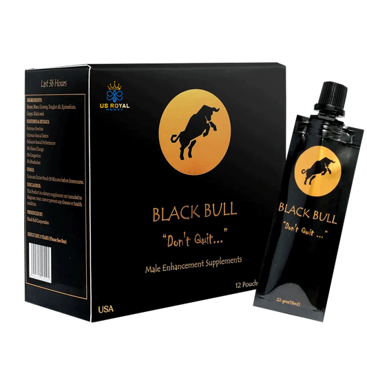 BLACK BULL HONEY COMBO 10CT