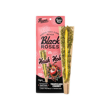 BLACK ROSES THCA FLWR HASH HOLE TROPICANA CHERRY STVA 2GM 2CT