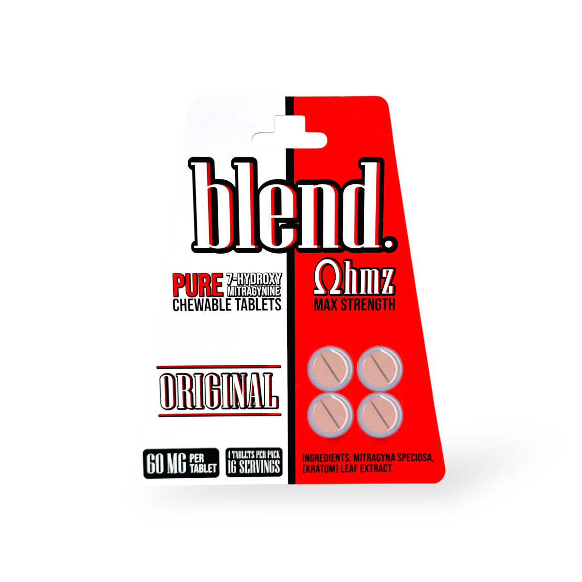 BLEND PURE 7 HYDROXY ORIGINAL 60MG 4CT