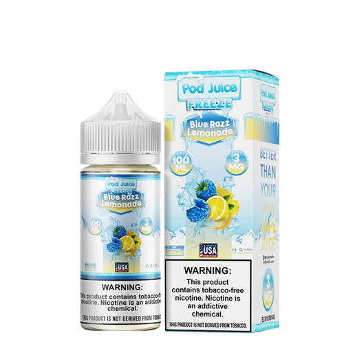 POD JUICE FREEZE BLUE RAZZ LEMNDE 3MG 100ML