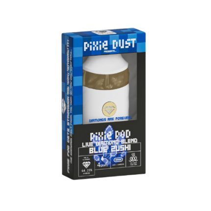 PIXIE DUST POD THC BLUE SLUSHIE 4GM|5061028371836|Pack Of|5