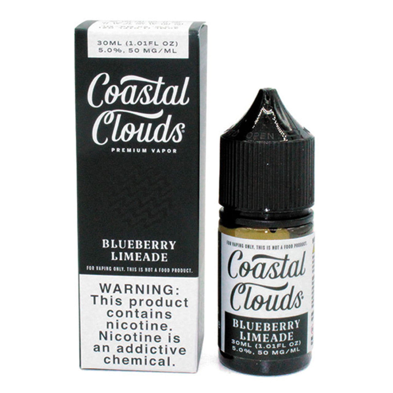 COASTAL CLOUDS BLUBRY LIMEADE 30ML 50MG