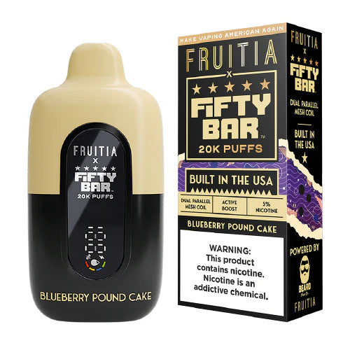 FIFTY BAR FRUITIA BLUEBERRY POUND CAKE 20K