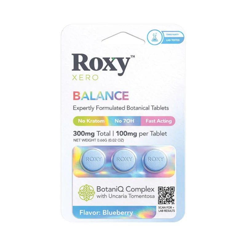 ROXY XERO BALANCE BOTANIC BLUEBERRY 300MG 3CT
