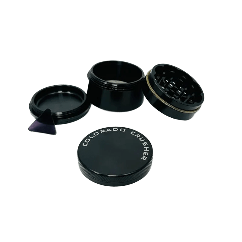 COLORADO CRUSHER 56MM 4PARTS 1CT BLACK/ RED