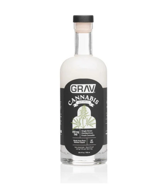 GRAV CANNABIS SPIRIT LOT121 THC 250MG 750ML