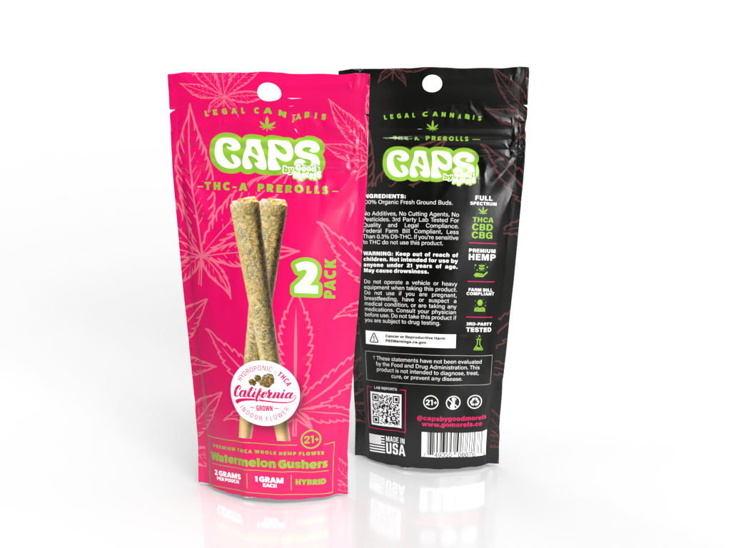 CAPS INDOOR PREROLLS WTRMLN GUSHERS HYB 1GM
