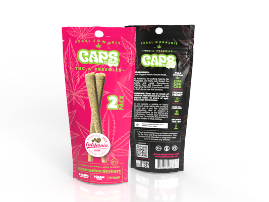 CAPS INDOOR PREROLLS WTRMLN GUSHERS HYB 1GM